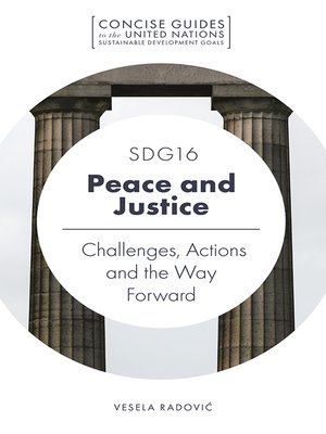 cover image of SDG16 - Peace and Justice